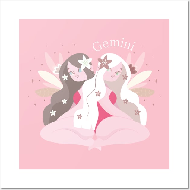 Gemini Wall Art by gnomeapple